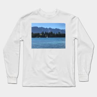 Lake Wakatipu, New Zealand Long Sleeve T-Shirt